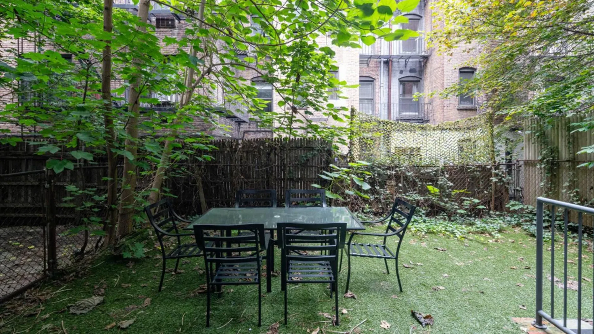 Spacious 4Bd With Backyard In Manhattan 纽约 公寓